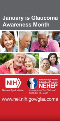 image tagged with glaucoma, nehep, glaucoma awareness month, eye health, national eye health education program