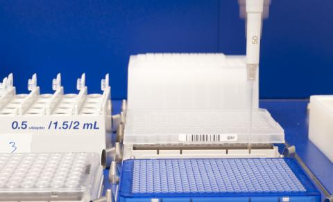 image tagged with pcr plat, eppendorf tubes, microliter pipette tips