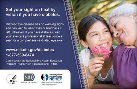 image tagged with diabetic eye disease, national eye health education program, nehep, health, diabetic retinopathy, …;