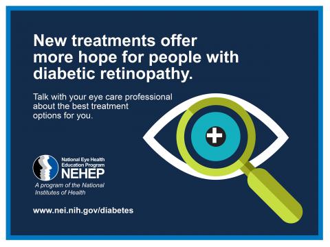 image tagged with diabetic retinopathy, nei, national eye health education program, treatment, infographic, …;