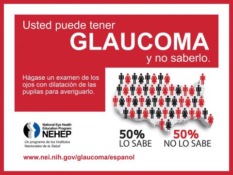 image tagged with glaucoma, infographic, spanish, national eye health education program, espanol, …;