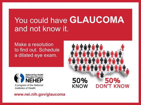 image tagged with national eye health education program, glaucoma, infographic, nih, dilated, …;