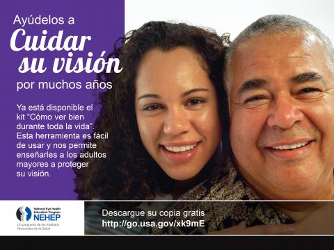 image tagged with spanish, woman, lady, millennial, national eye health education program, …;