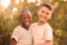 image tagged with african-american, boys, caucasian, smiling, simulation, …;