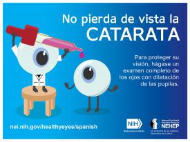 image tagged with vision, dilated, exam, national eye health education program, cataract, …;