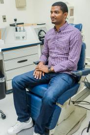image tagged with doctor's office, exam room, patient, african-american, adult, …;