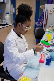 image tagged with piping, graduated cylinder, girl, fellow, internship, …;