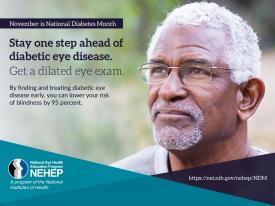 image tagged with diabetes, national eye health education program, blindness, information, nei, …;