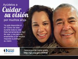 image tagged with national eye health education program, smile, spanish, nehep, male, …;